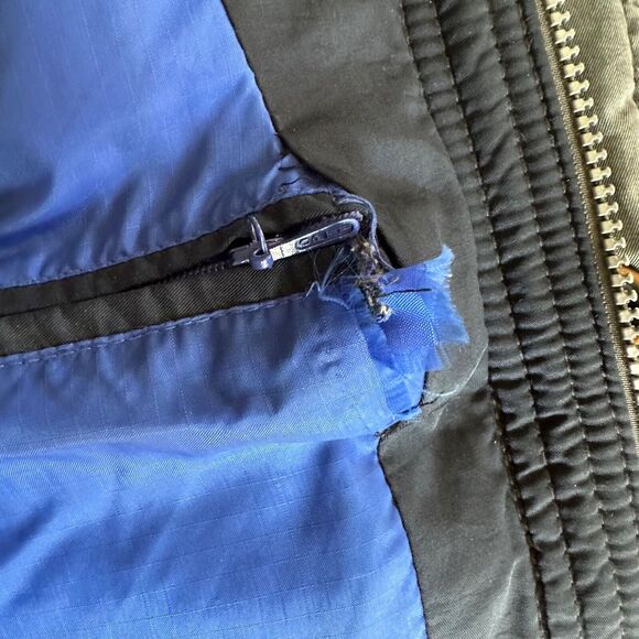 VTG 90s Bad Guys Jacket Special Effects Thrill Seekers Snowboard Mens Large - Picture 13 of 13